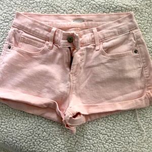 Super cute rose jeans shorts